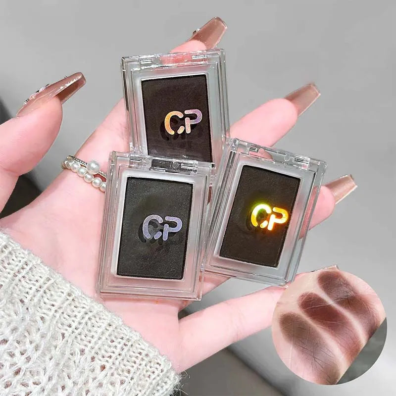 Single Eyeshadow & Eyeliner Cream High Pigment Reddish Brown Tint Eyeliner Long Lasting Waterproof Shimmer Eyeshadow Eye Makeup