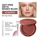 Cream-to-Powder Blush with Brush