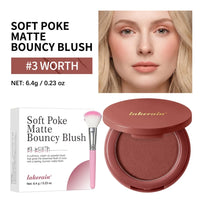 Cream-to-Powder Blush with Brush