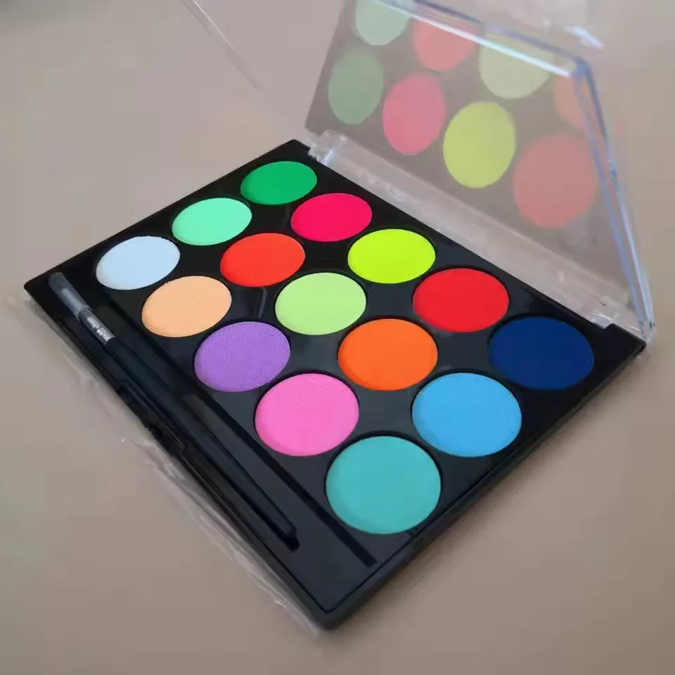 8-Color Face and Body Makeup Palette
