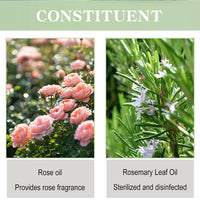 Rose Fragrance Antiperspirant Deodorant and Hair Inhibitor
