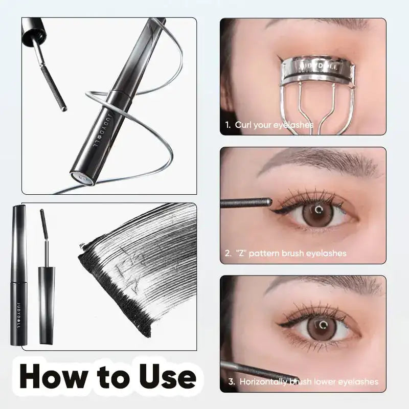 3D Curling Iron Mascara, Waterproof & Lengthening