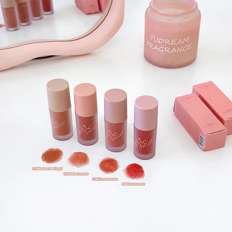 Multi-Functional Matte Velvet Lip and Cheek Cream