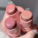 3-in-1 Waterproof Matte Cream Blush Stick