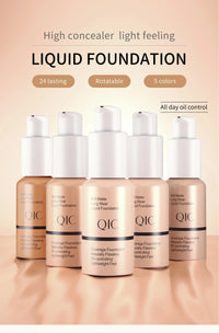 Oil-Control Liquid Foundation and Concealer, 60g