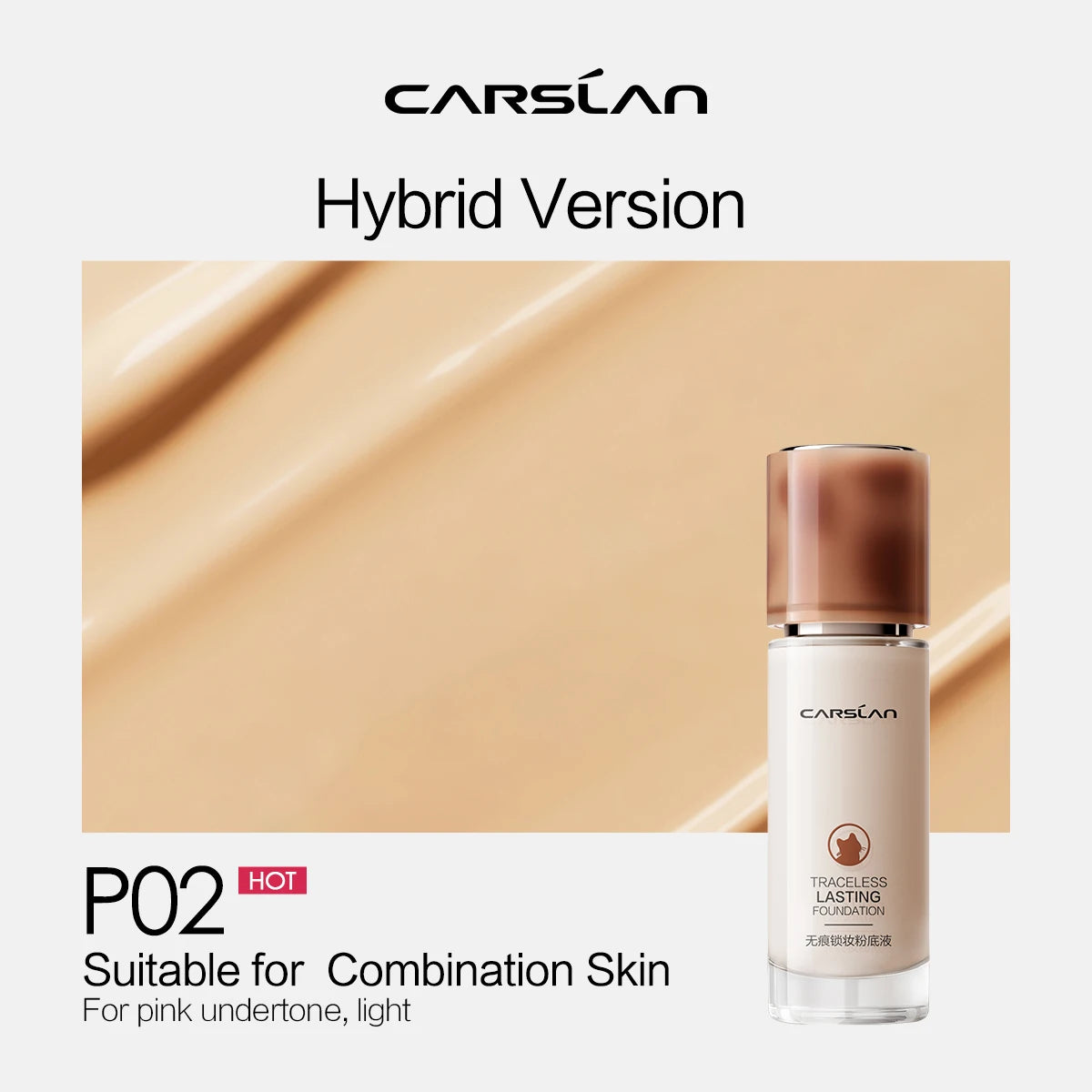 Long-lasting Moisture Matte Full Coverage Liquid Foundation