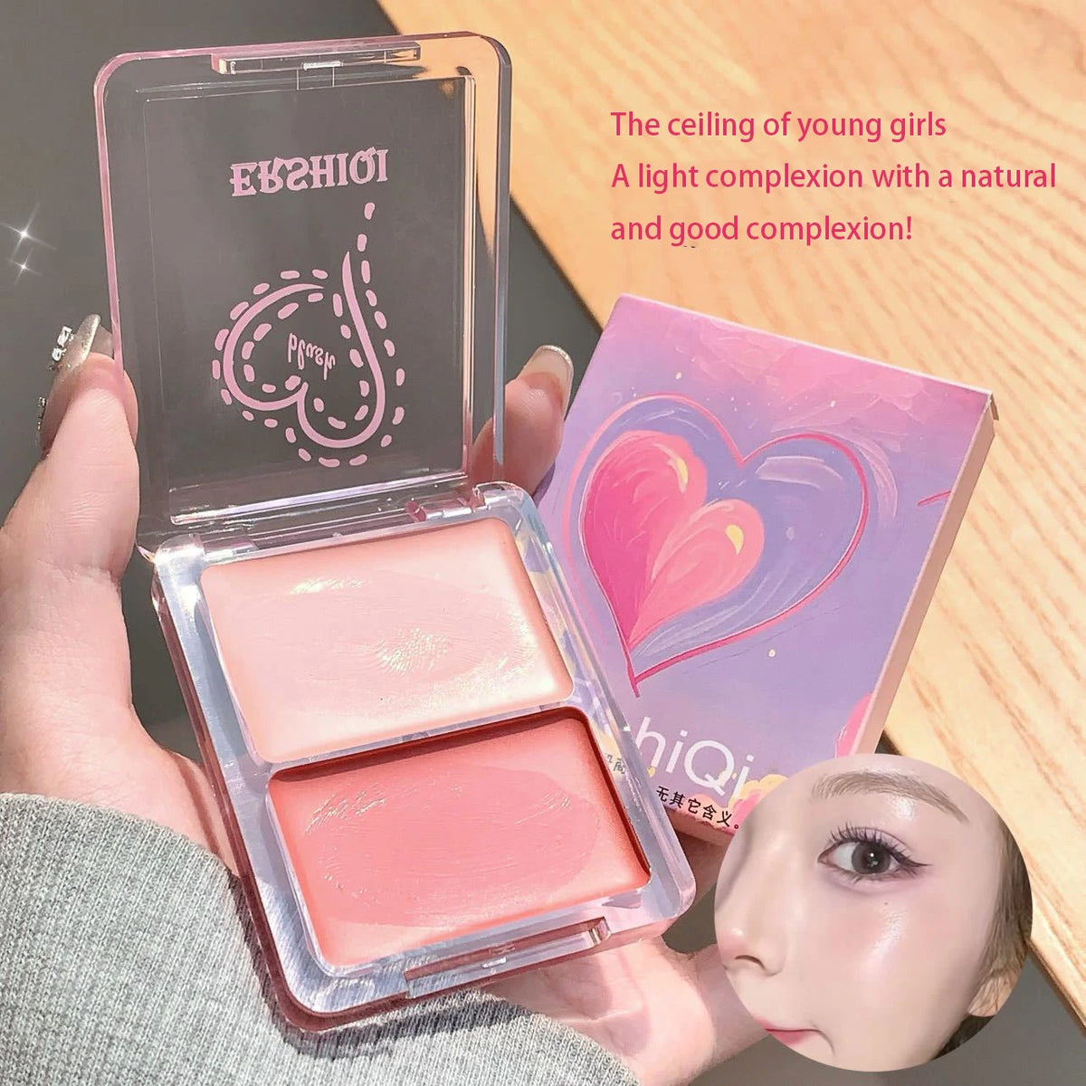 Two-Color Jelly Glow Cream Blush