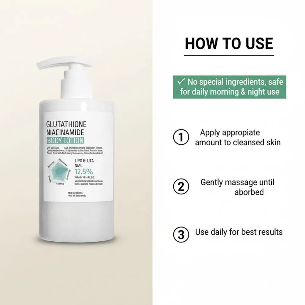 Body Lotion with Vitamin C & Niacinamide (300ml)