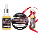 Women's Fragrance Set with Body Drops, Body Glaze, and Roll-on