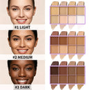8-Shade Full Coverage Matte Cream Concealer Palette