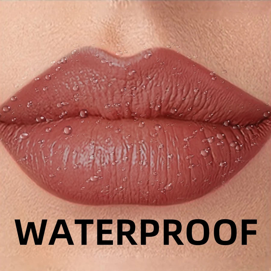 Waterproof Peel-Off Lip Liner and Matte Lip Stain