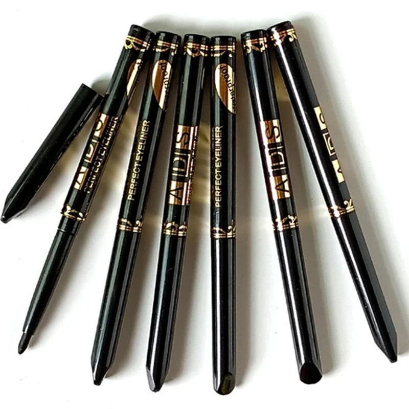 Waterproof Long-Lasting Black Gel Eyeliner Pencil