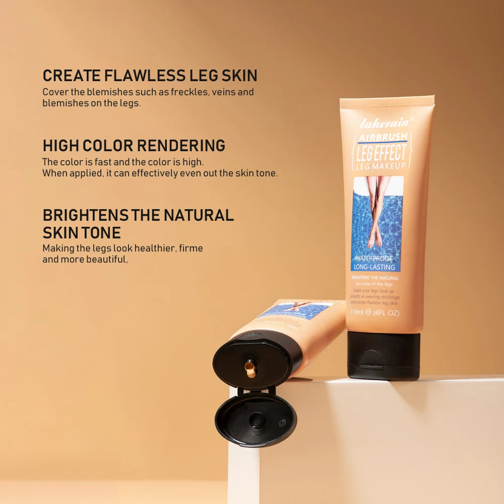Waterproof Moisturizing Body Foundation and Tanning Lotion