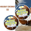 2-Pack Nourishing Body Glaze with Storage Bag (100g x 2)