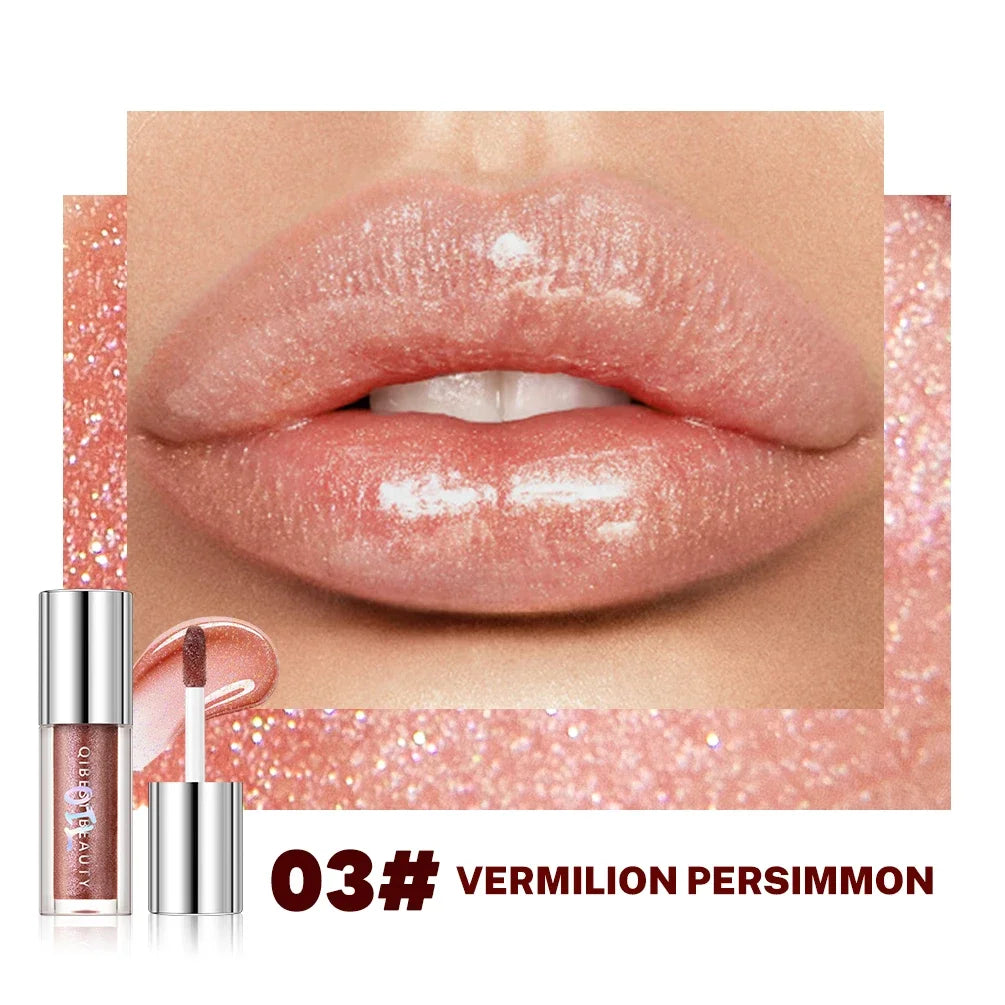 Diamond Shimmer Moisturizing Glitter Lip Gloss