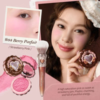 Sweetie Bear Silk Satin Matte Blush Powder