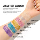 White Pearl Sparkling Sequins Glitter Gel Stick for Face and Body