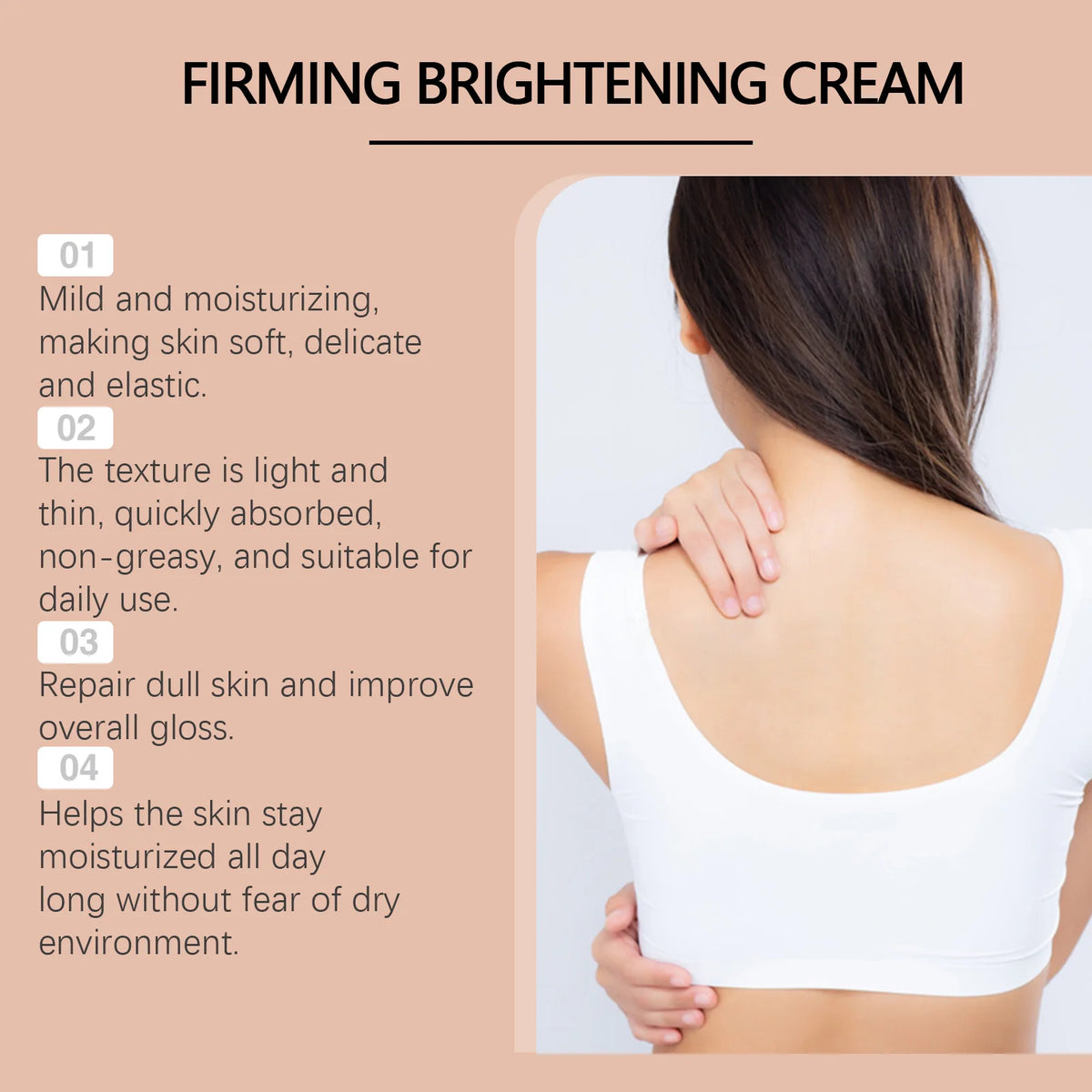 Vitamin C Moisturizing and Brightening Body Cream