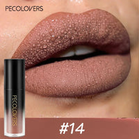 14-Color Waterproof Matte Long-lasting Lip Gloss Lipstick