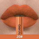1 PC matte lipstick, non stick to cup, waterproof and long-lasting, whitening and non fading