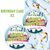 2-Pack Nourishing Body Glaze with Storage Bag (100g x 2)