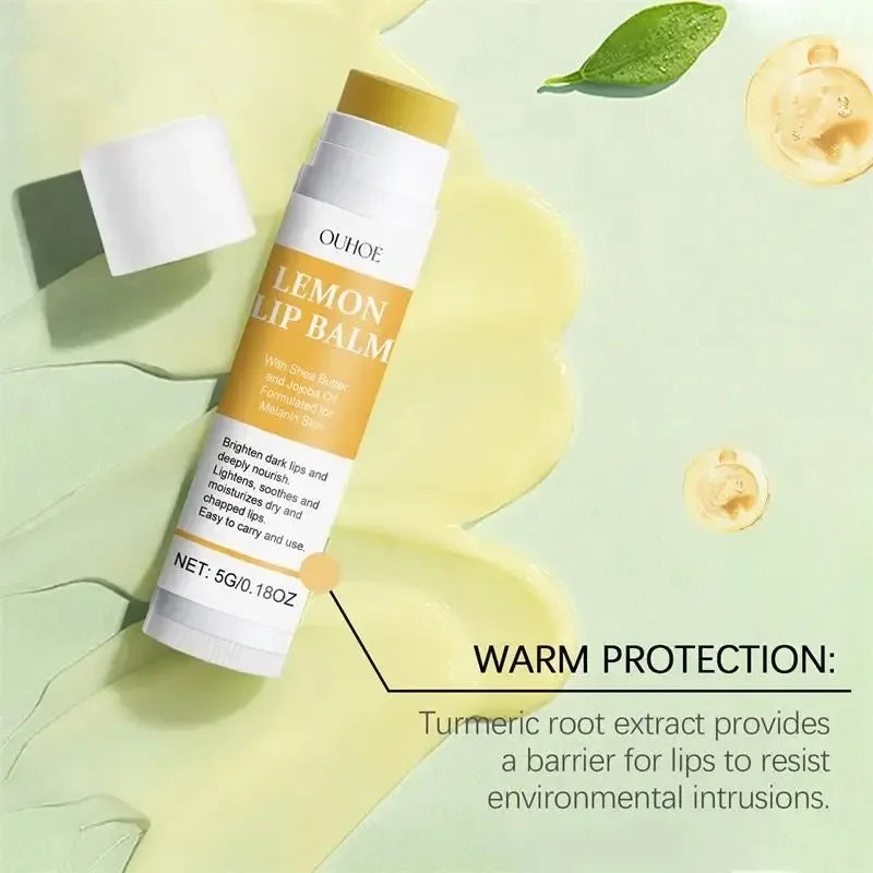 Dark Lip Lightening Balm and Exfoliating Moisturizer Mask