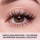 7D Volumizing Waterproof Mascara - Long Lasting Black Eye Makeup