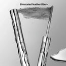 Waterproof Metal Iron Silk Fiber Mascara for Long Curling Lashes