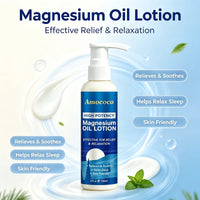 Amococo Magnesium Oil Relaxing Body Butter for Sleep and Muscle Relief, 120ml