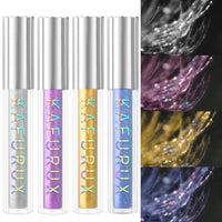 4-Piece Glitter Diamond Mascara Set - Waterproof & Quick Dry