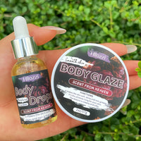 Hydrating Body Glaze and Body Oil Set