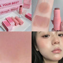 3-in-1 Waterproof Matte Cream Blush Stick