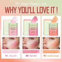 Color Changing Waterproof Blush Stick Cream