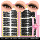 540pcs Lash Clusters Kit with Bond and Seal