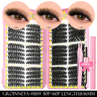 540pcs Lash Clusters Kit with Bond and Seal