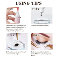 Gollee 0.5s Fast Dry Eyelash Extension Glue 6-8 Weeks Long Lasting Adhesive