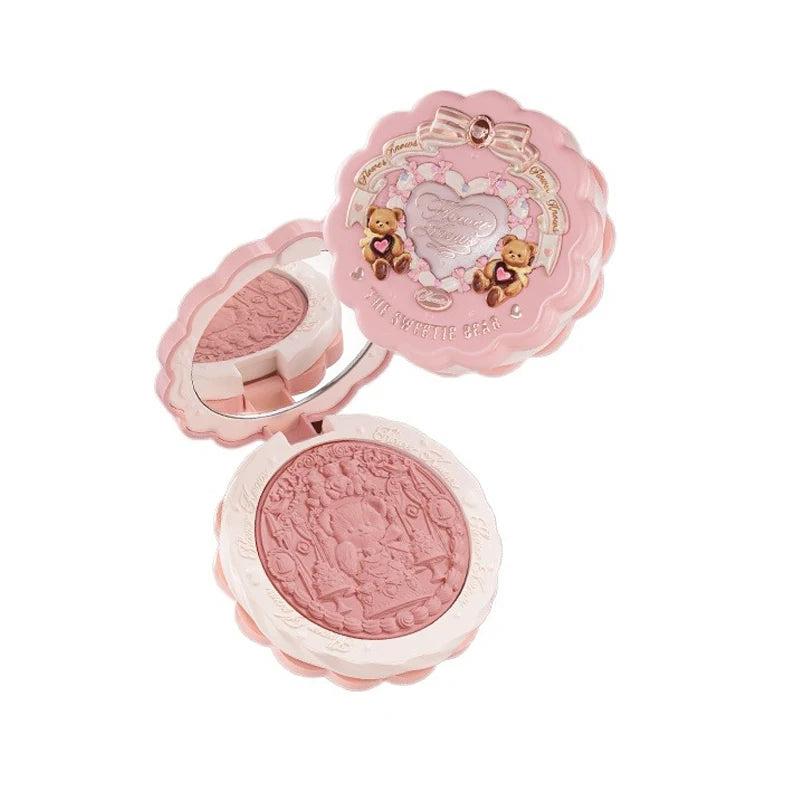 Sweetie Bear Silk Satin Matte Blush Powder
