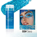 White Pearl Sparkling Sequins Glitter Gel Stick for Face and Body