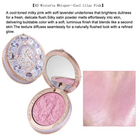 Knight Unicorn Makeup Set with Eyeshadow, Blush, Lipstick and Loose Powder