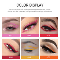 20-Piece Waterproof Matte Colored Eyeliner and Eyeshadow Pencil Set Gift Box