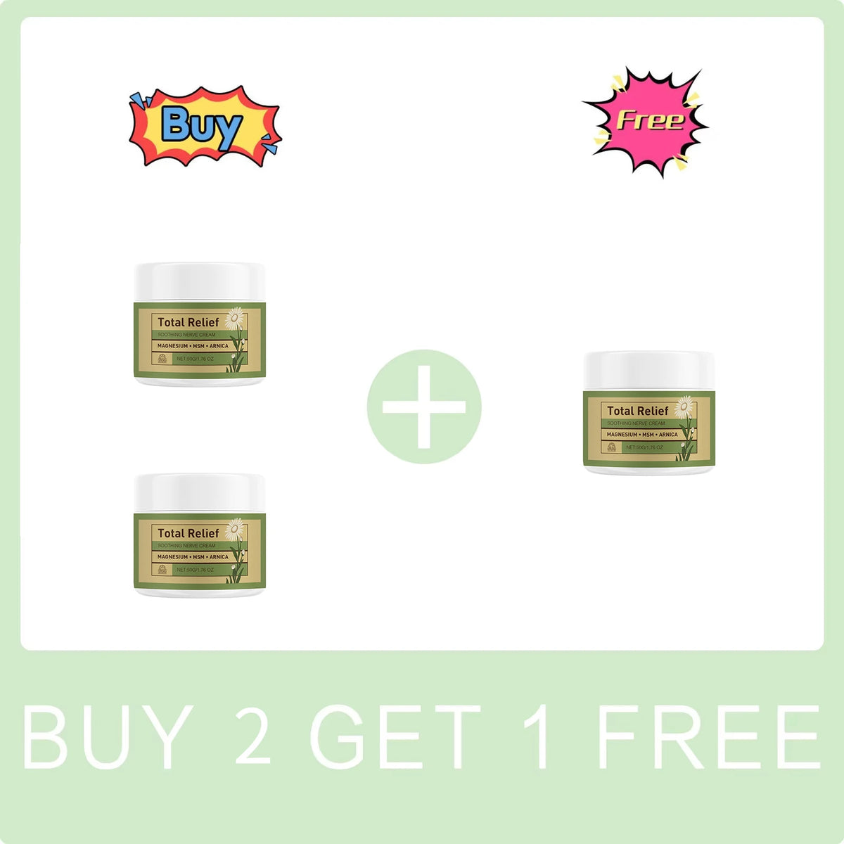 Magnesium Soothing and Moisturizing Body Cream