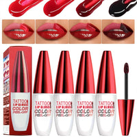 4-Color Peel Off Lip Stain Tint Set, 10g Each