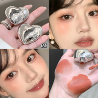 Heart Shaped Matte Liquid Blush - Highly Pigmented & Long-Wear