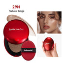 Dewy Glow Cream Cushion Foundation Hydrating 24H Long Lasting Moisturizer Natural Light Coverage Radiant Skin Finish Daily Portable Face Makeup Cosmetic