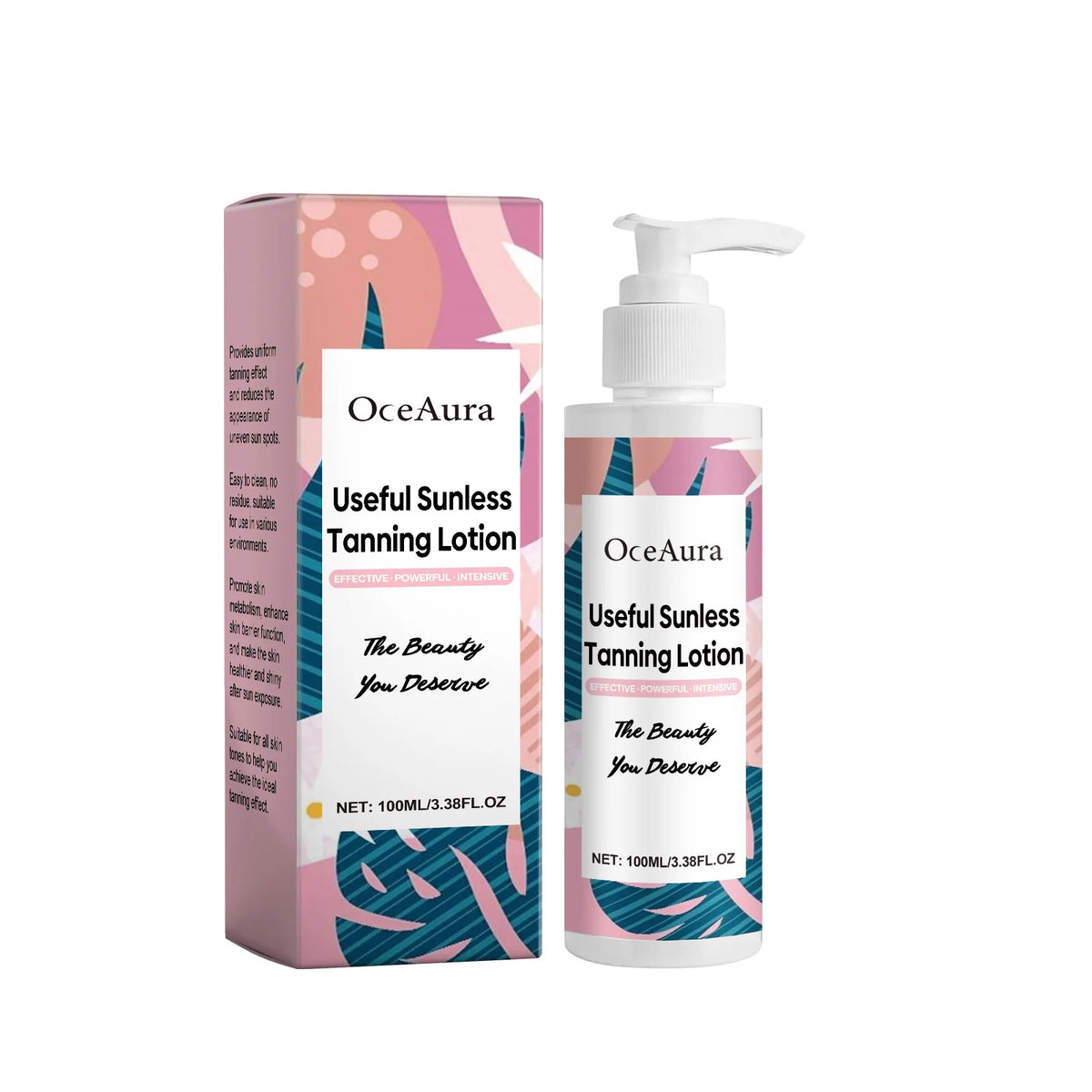 Coconut Oil Accelerating Body Tanning Lotion, 100ml