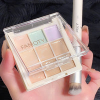 Long-Lasting 9-Color Concealer Palette for Dark Circles and Acne Marks