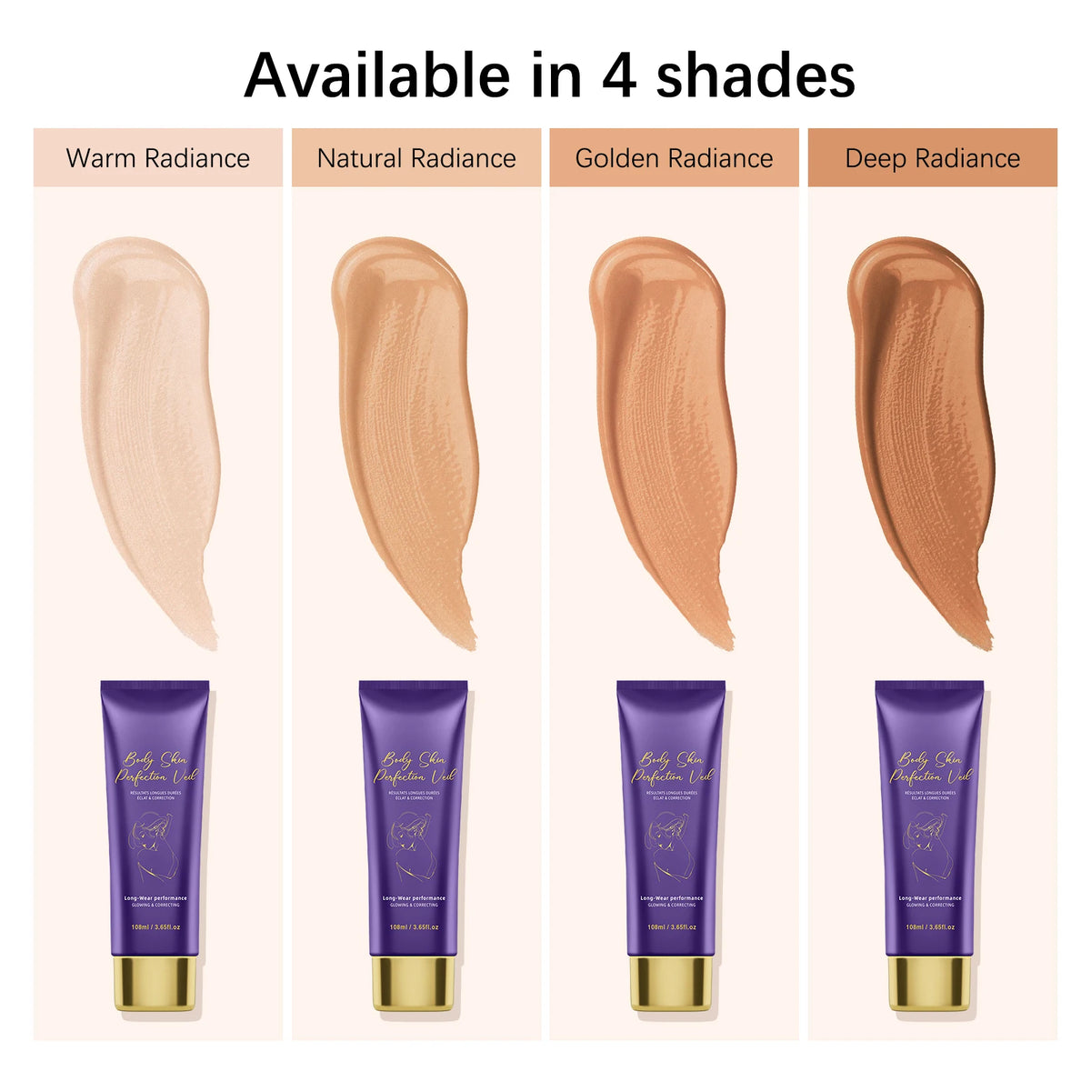 Waterproof Body Concealer and Brush Set