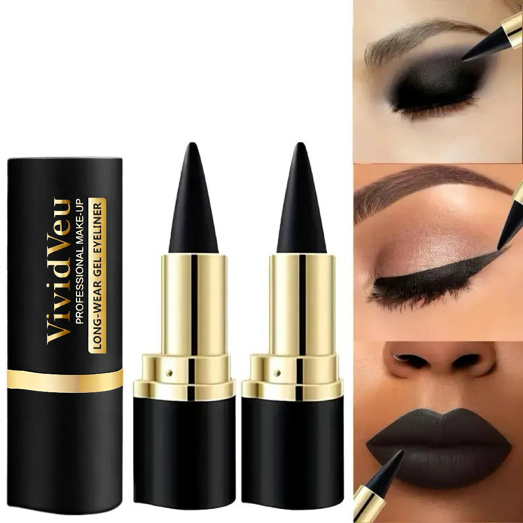 2-Pack Waterproof and Smudge-Proof Multi-Purpose Eyeliners