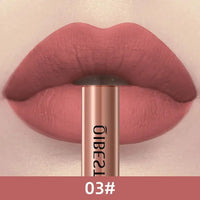 1 PC matte lipstick, non stick to cup, waterproof and long-lasting, whitening and non fading