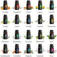 20-Piece Classic Essential Oil Set for Spa and Massage